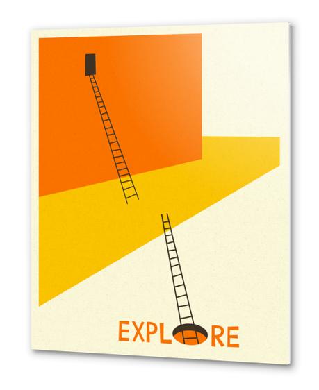 EXPLORE Metal prints by Jazzberry Blue