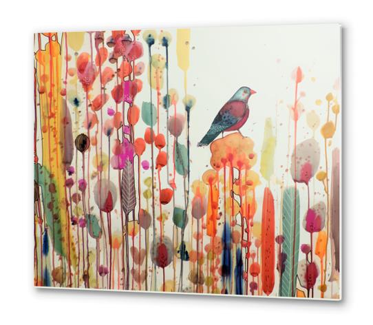 Joie De Vivre Metal prints by Sylvie Demers