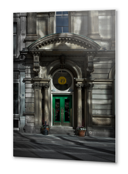 No 49 Yonge St 2 Color Version Metal prints by The Learning Curve Photography