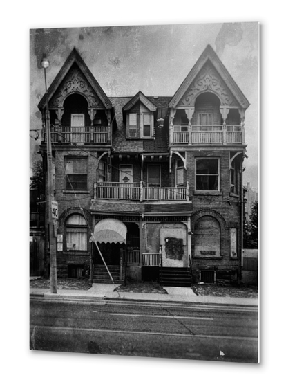 Nos 9 - 11 Spadina Road 3 Old Film Version Metal prints by The Learning Curve Photography