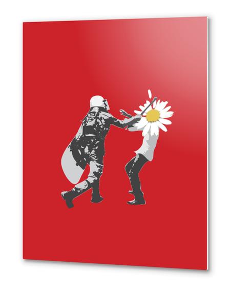 Flower Riot Metal prints by tzigone