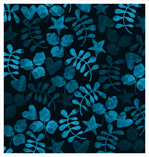 LOVELY FLORAL PATTERN X 0.19 Art Print by Amir Faysal