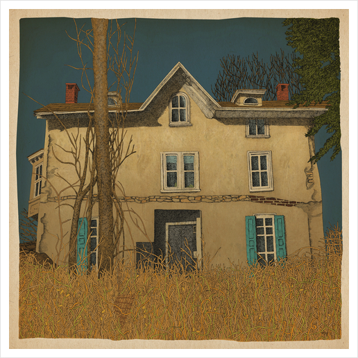 Abandoned Art Print by MegShearer