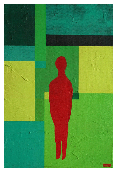 Alone Art Print by Pierre-Michael Faure