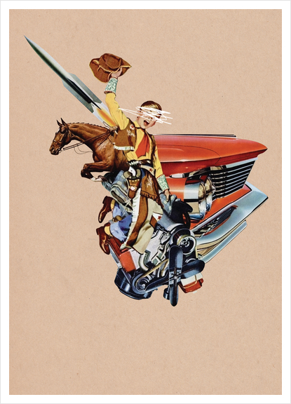 Western Art Print by Lerson