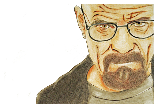 Walter White Art Print by RomArt