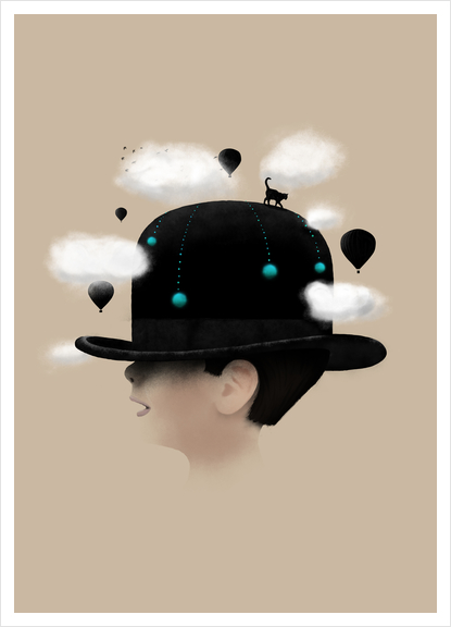 Dreaming Art Print by Florent Bodart - Speakerine