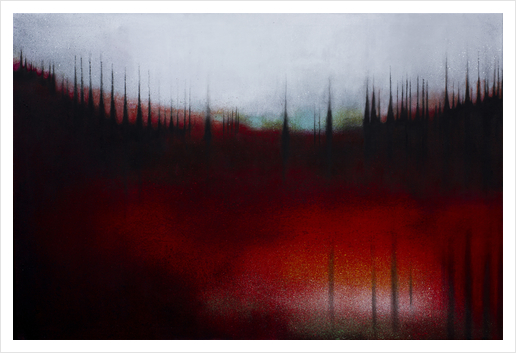 FOREST SOUND Art Print by db Waterman