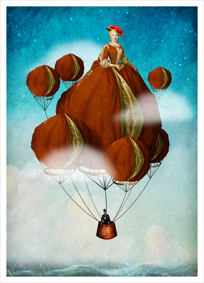 Flying Away Art Print by DVerissimo