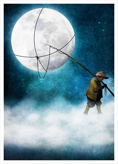 Moonwalk Art Print by DVerissimo