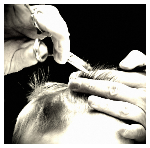 Chez le coiffeur Art Print by Stefan D