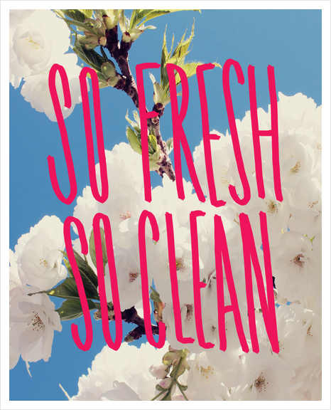 So Fresh Art Print by Leah Flores