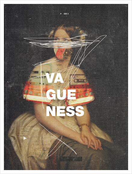 Vagueness Art Print by Frank Moth