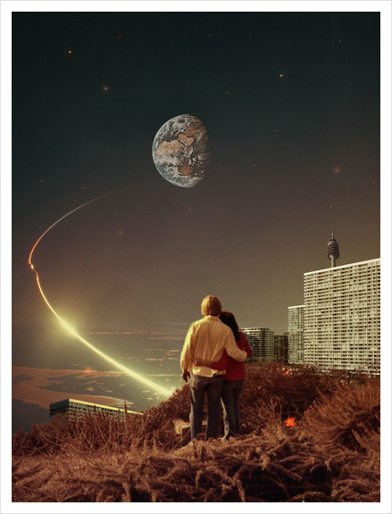 We Used To Live There, Too Art Print by Frank Moth