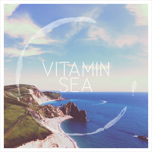 Vitamin sea Art Print by Alexandre Ibáñez