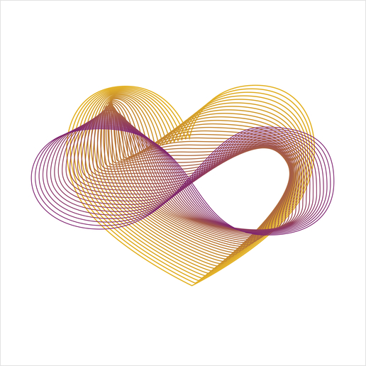 Infinite Love Art Print by Yann Tobey