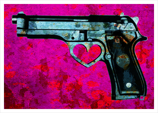 Loving you is killing me Art Print by tzigone