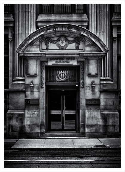 The Graphic Arts Building No 1 Art Print by The Learning Curve Photography