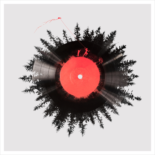 The vinyl of my life Art Print by Robert Farkas