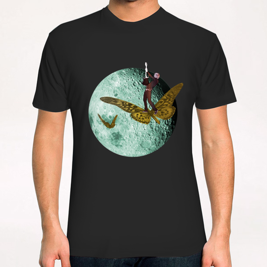 Rock the Moon T-Shirt by tzigone