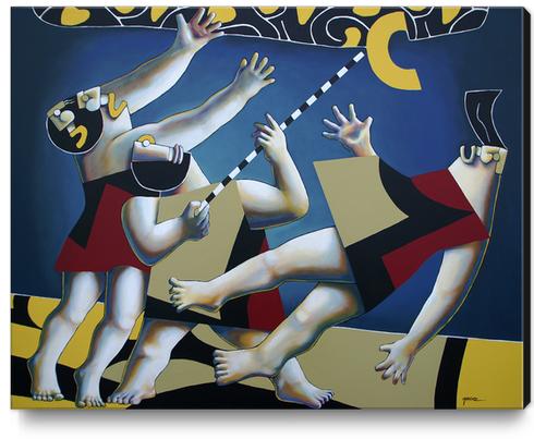 Si Tu Me Le Demandais Canvas Print by Manuel Martinez