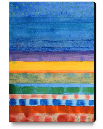 Ocean View Canvas Print by Heidi Capitaine