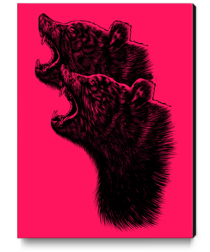 2BEAR Canvas Print by barmalisiRTB