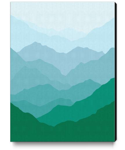 Minimalist landscape IV Canvas Print by Vitor Costa