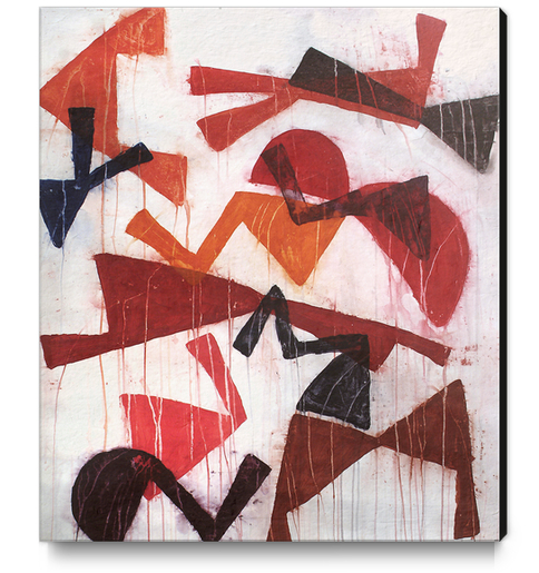 Composition 5 Canvas Print by Jean-Noël Bachès