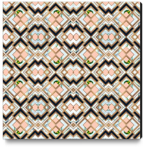 Art deco geometric pattern Canvas Print by mmartabc