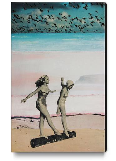 BEACH GIRLS Canvas Print by db Waterman