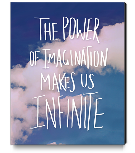 Imagination Canvas Print by Leah Flores