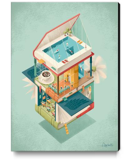 Creative house Canvas Print by Andrea De Santis