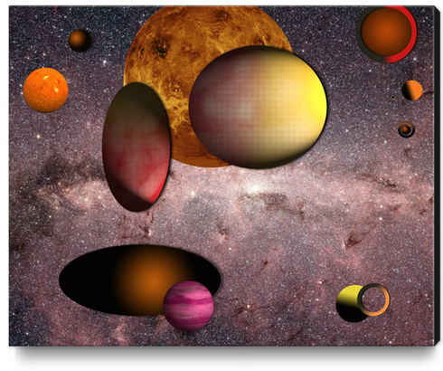 red planet Canvas Print by Kapoudjian