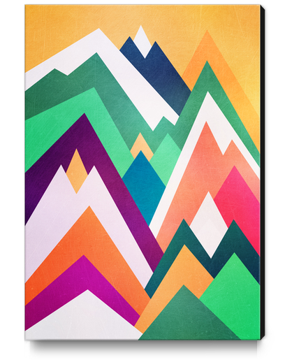 Summer peaks Canvas Print by Elisabeth Fredriksson