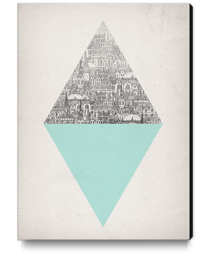 Diamond Canvas Print by David Fleck