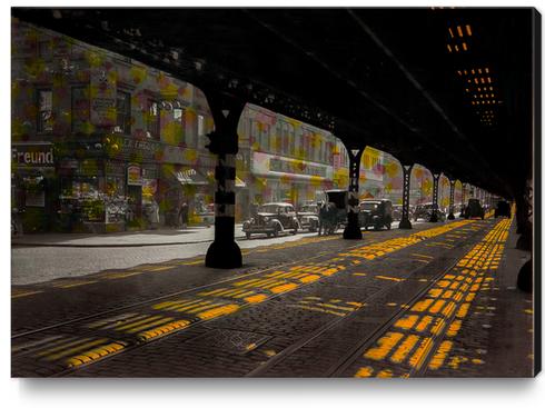 UNDER THE BRIDGE Canvas Print by db Waterman