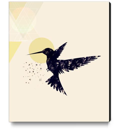 Bird X Canvas Print by Amir Faysal