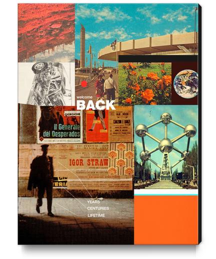 Welcome Back Canvas Print by Frank Moth