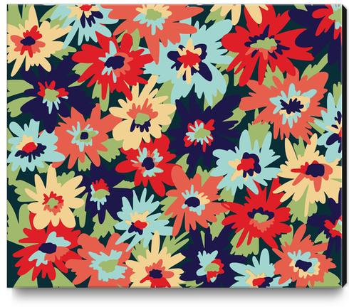 Alexa Floral  Canvas Print by Lisa Guen Design