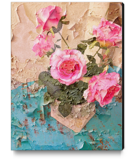 Roses de Lourmarin Canvas Print by Ivailo K