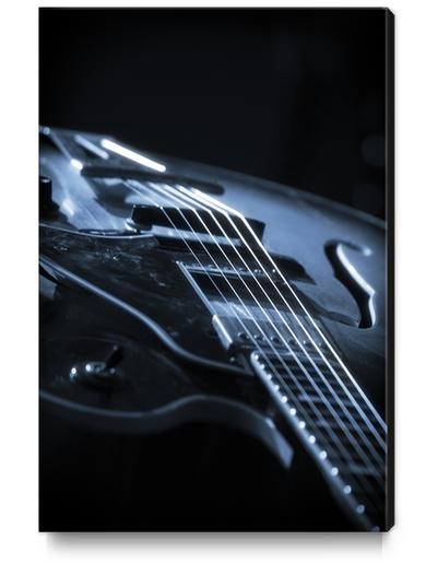 Guitar Light Canvas Print by cinema4design