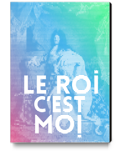 Le Roi c'est Moi ! Canvas Print by Vic Storia