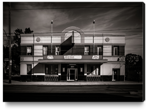 No 1684 Queen St E 1 Canvas Print by The Learning Curve Photography
