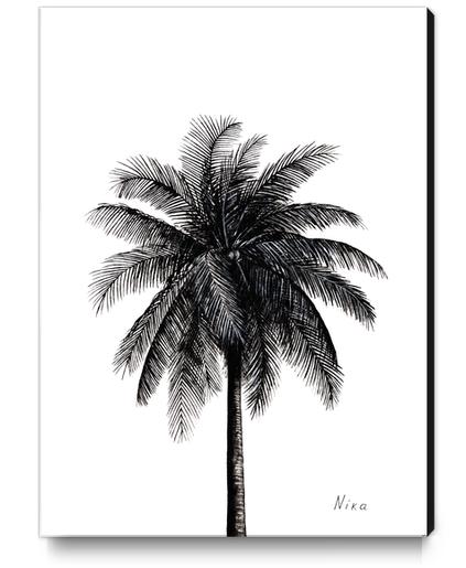 Palm Tree Canvas Print by Nika_Akin