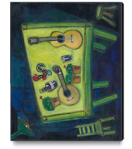 Still life of Fado No. 1 Canvas Print by Alipio