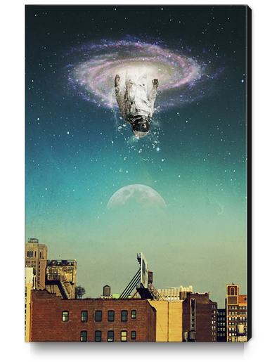 The portal The Arrival Canvas Print by Seamless