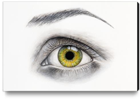 Eye Canvas Print by Nika_Akin