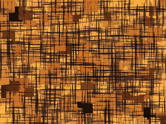 brown geometric square shape and line pattern abstract background by Timmy333