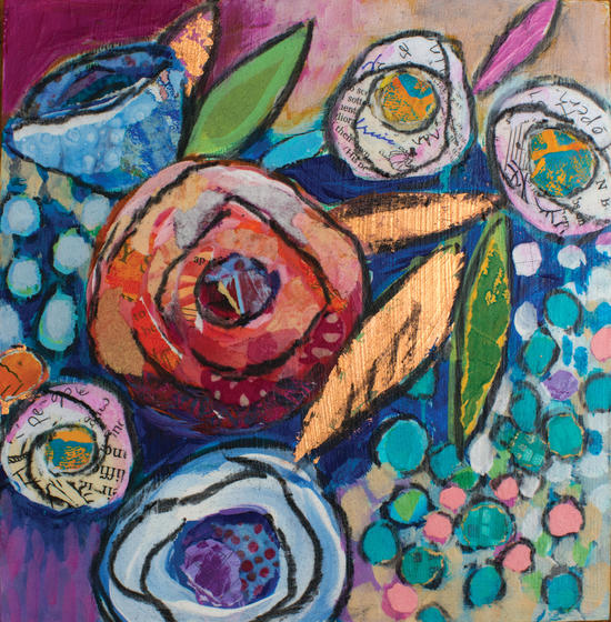 Floral Study #3 by Elizabeth St. Hilaire